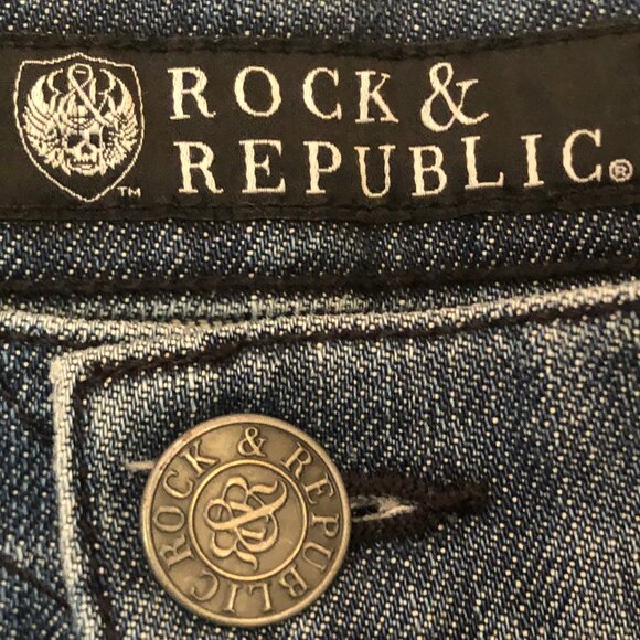 Rock & Republic Ruby bootcut jeans sz 27 - Picture 2 of 15